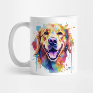 Golden Retriever Art Mug